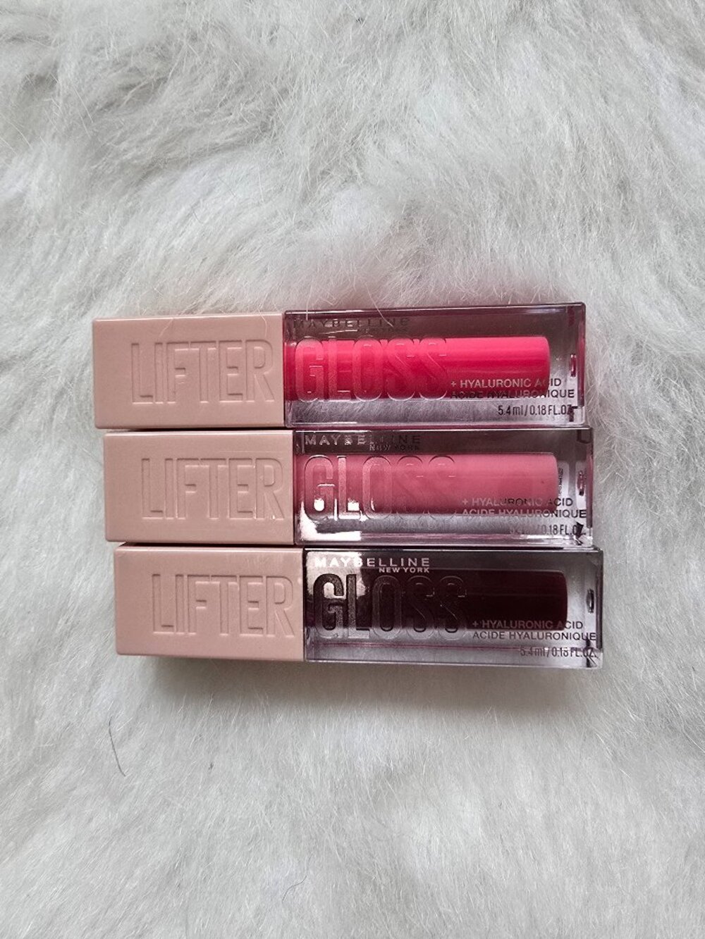 Maybelline Lifter Gloss Lipgloss Set of 3